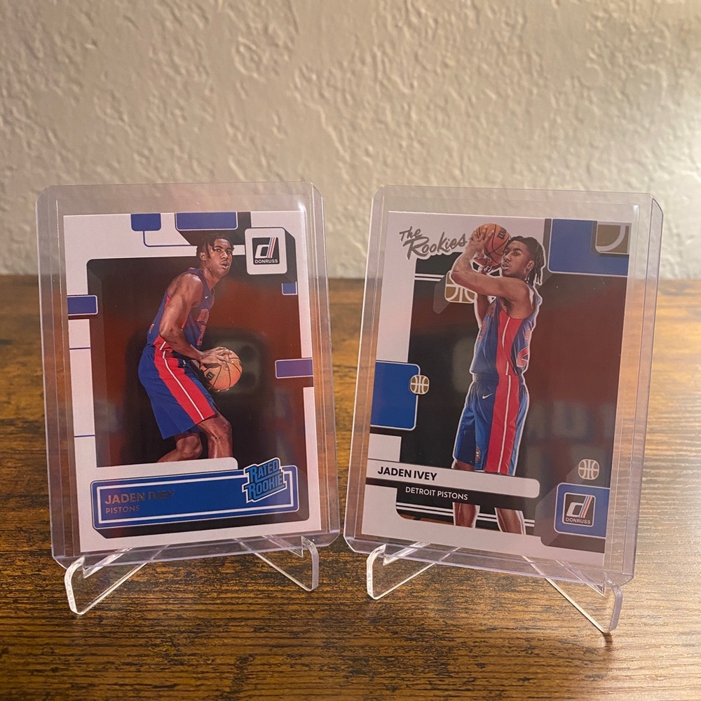 Jaden Ivey Rookie Card Lot Detroit Pistons